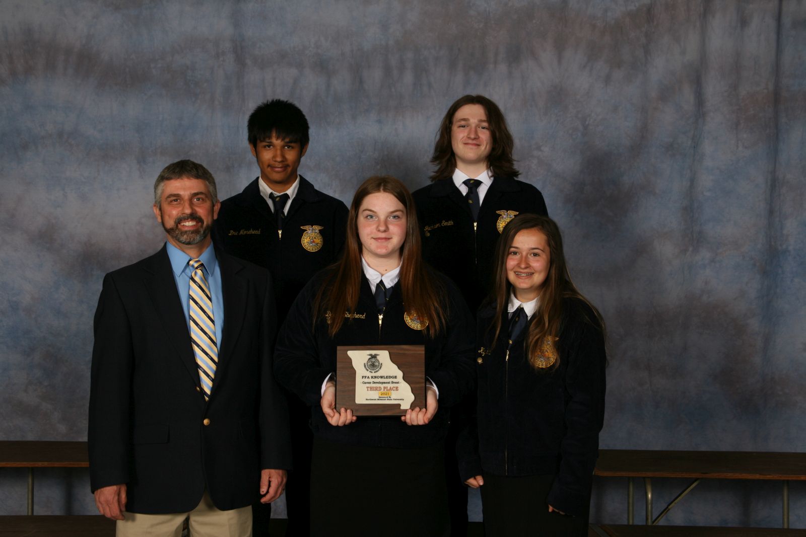knowledge team places third in state competition