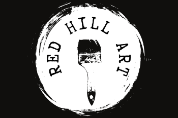 red hill art logo