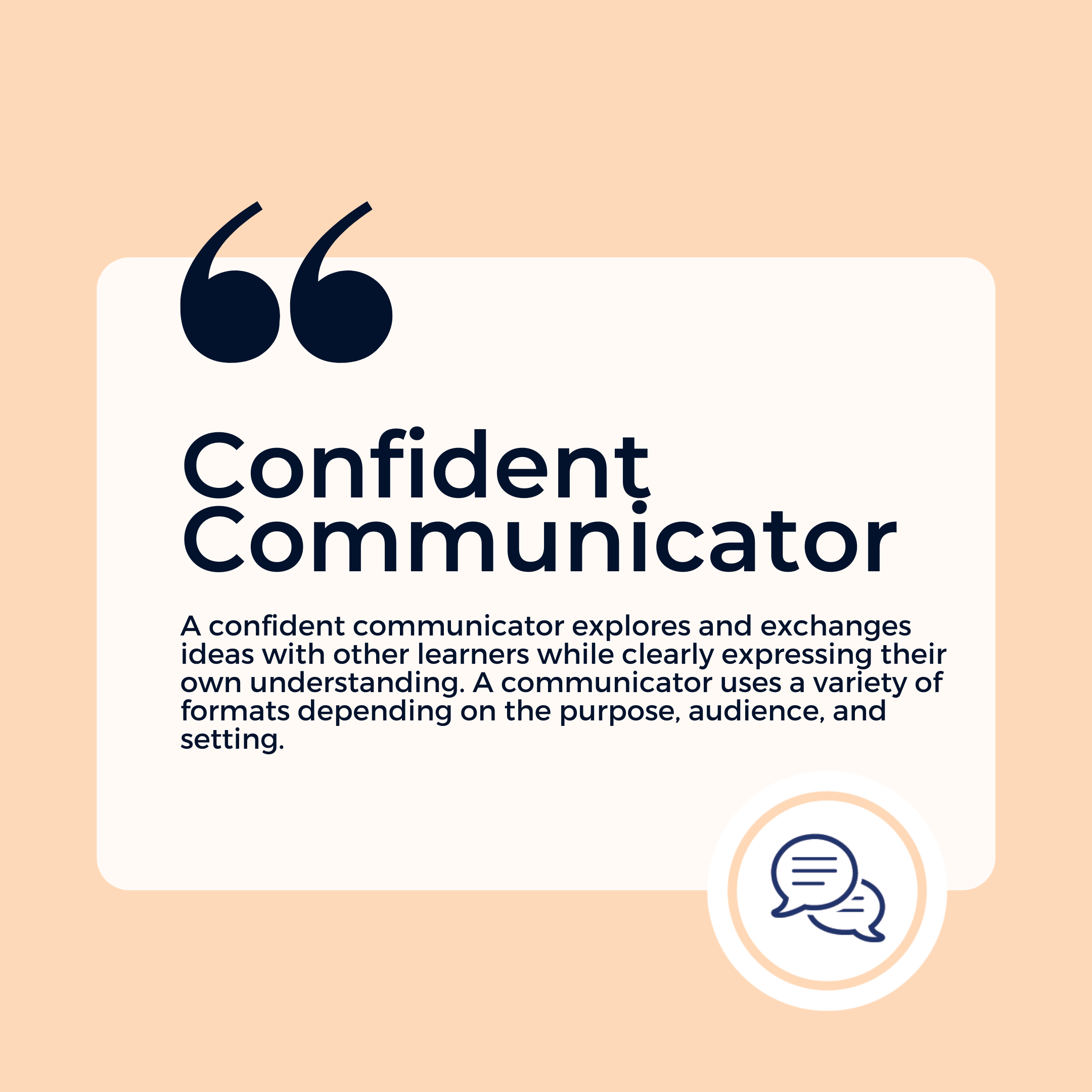 Confident Communicator
