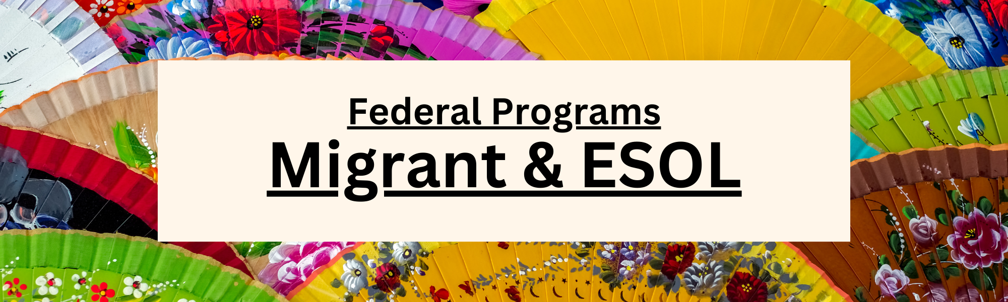 Migrant and ESOL
