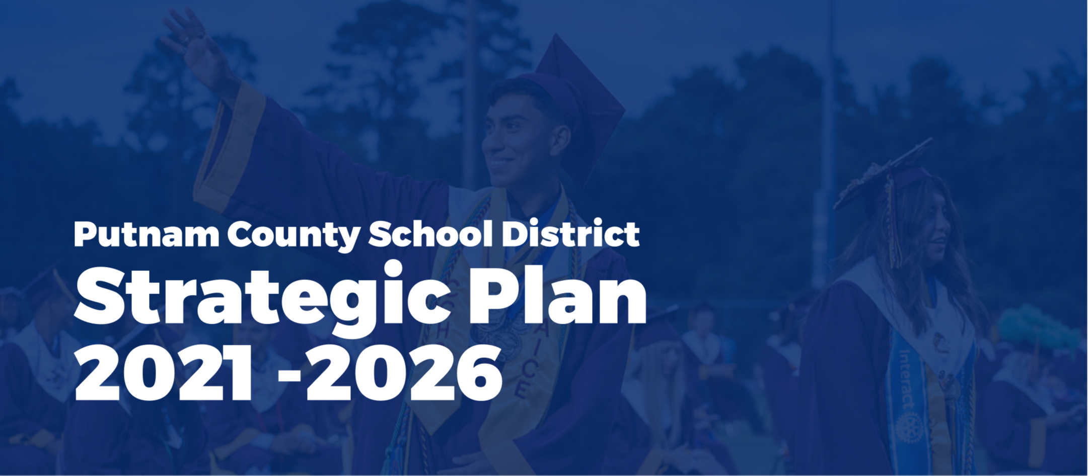 strategic plan 2021 2026 cover image smiling student