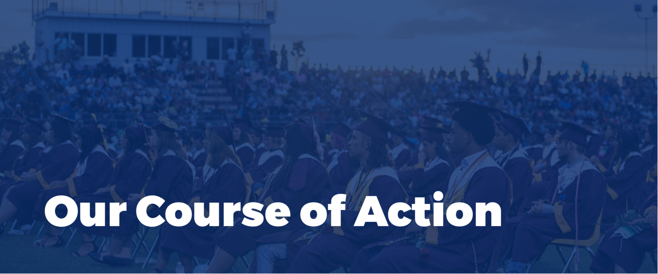 our course of action section cover image
