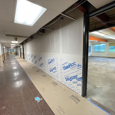 Upgrade to Elementary Classrooms-Drywall, Hallway