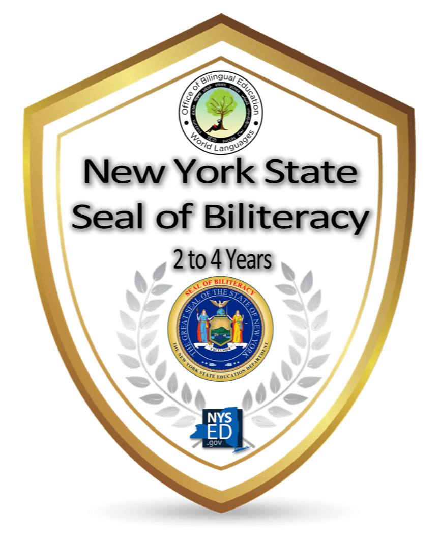 bi-literacy 2-4 years badge