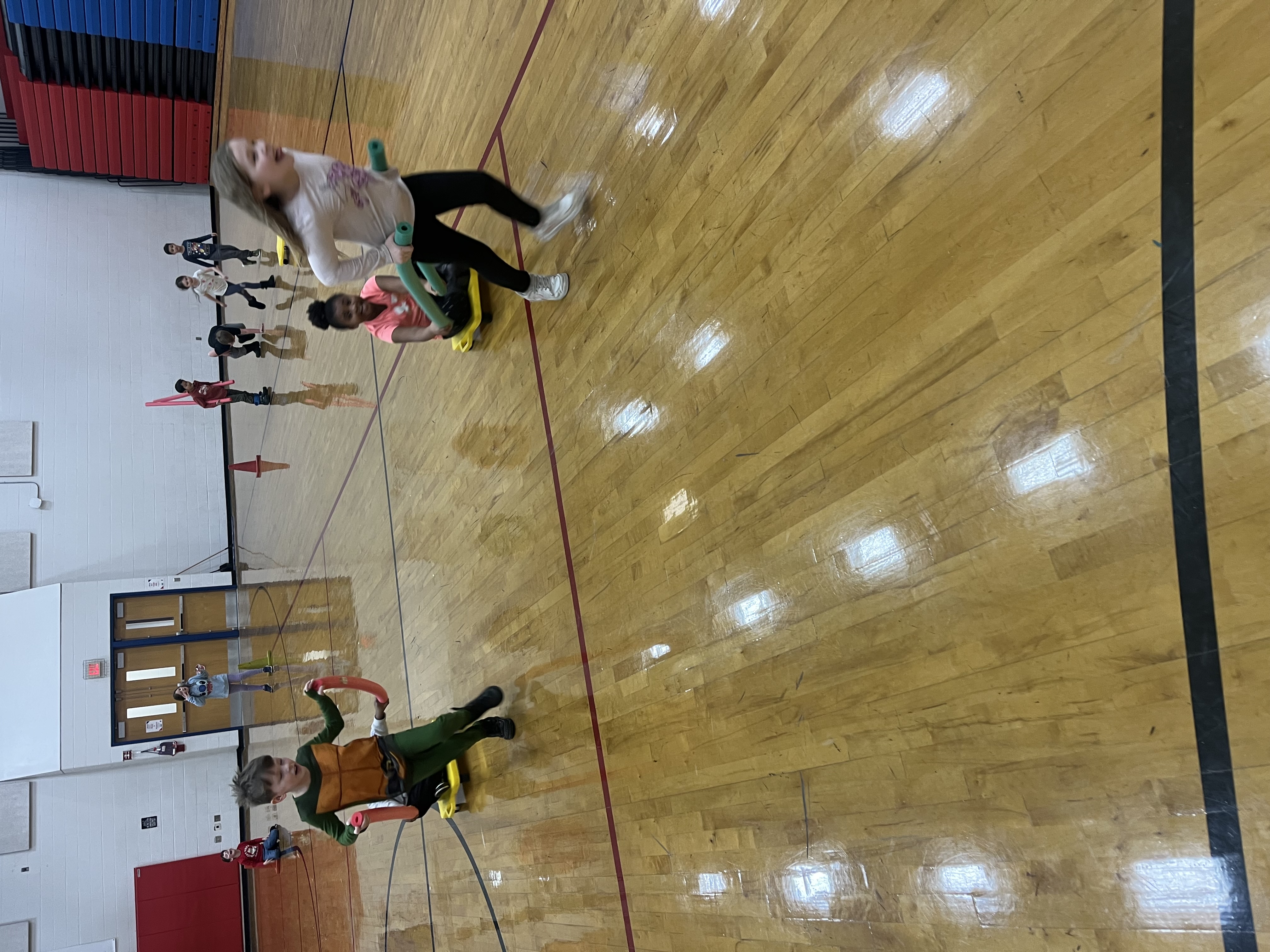 2nd Grade Sled Rides