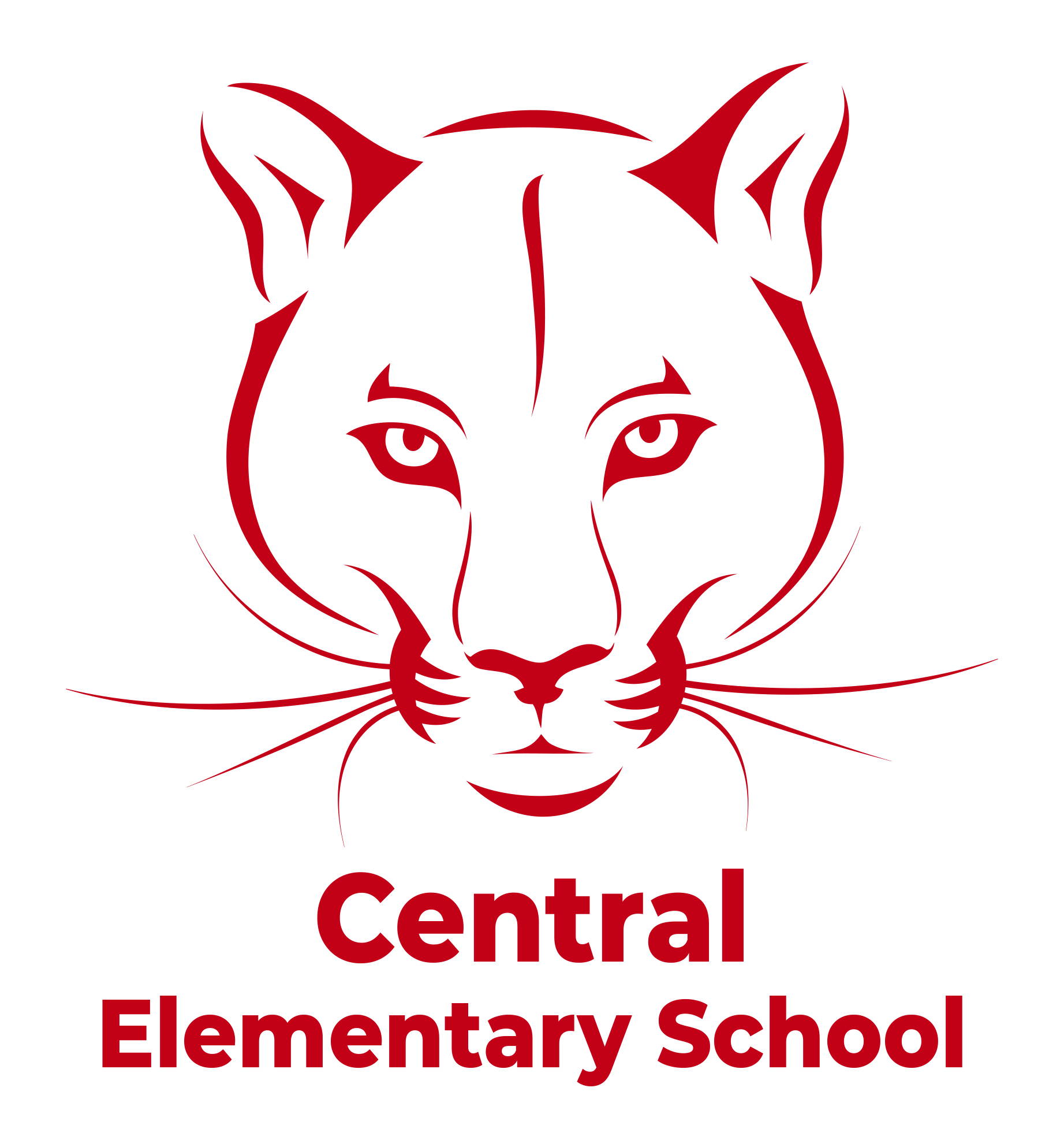 Central Elementary School Cougar logo