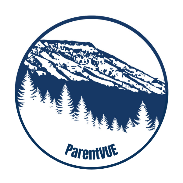 LGSD Mountain logo with ParentVUE