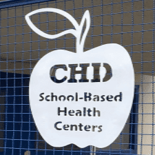 School-Based Health Center Apple Logo