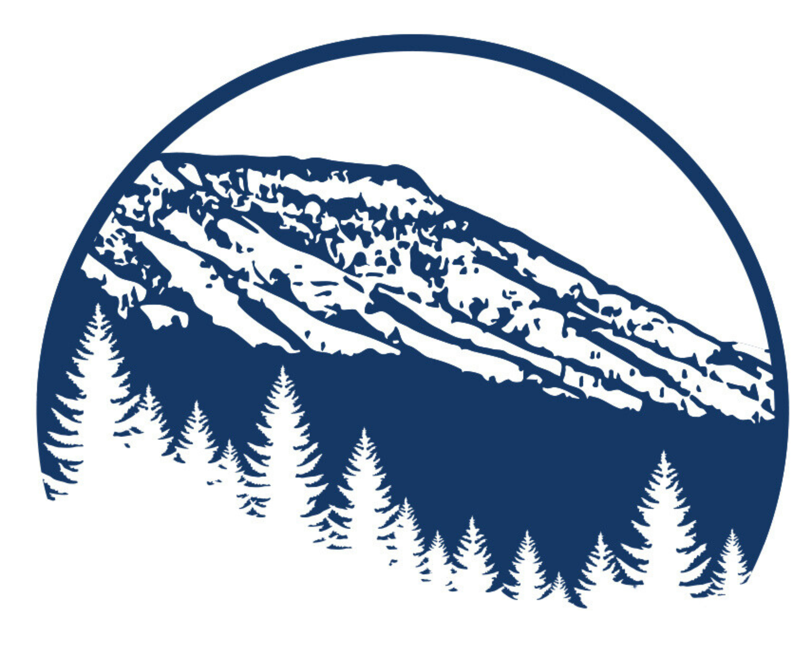 LGSD logo with image of MT Emily and trees