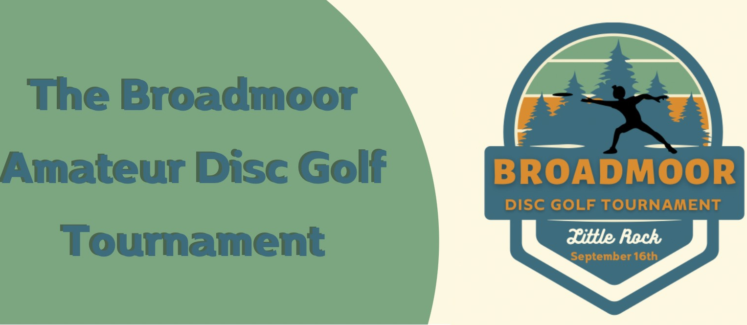 Broadmoor Amateur Disc Golf Tournament, Tournament Logo and  logos for sponsors of event