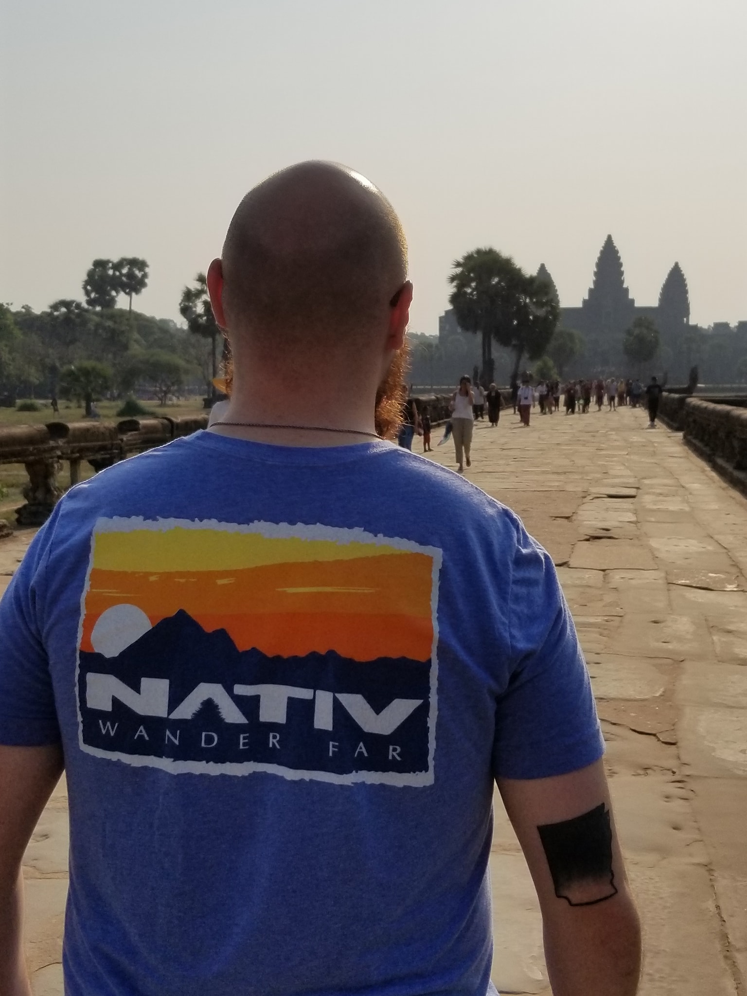 Jake at Angkor Wat