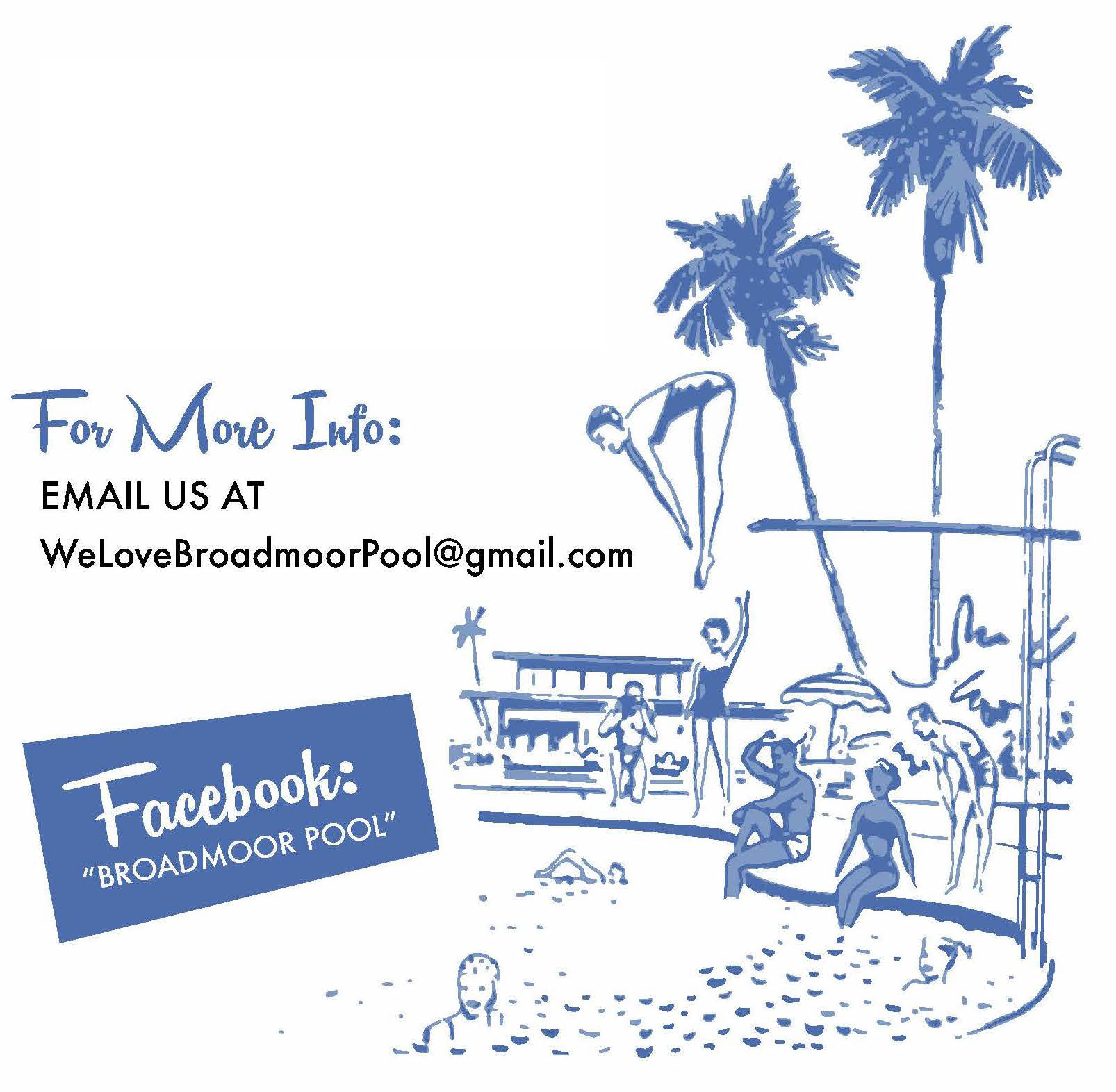 Broadmoor Pool Email and Social Media Flyer