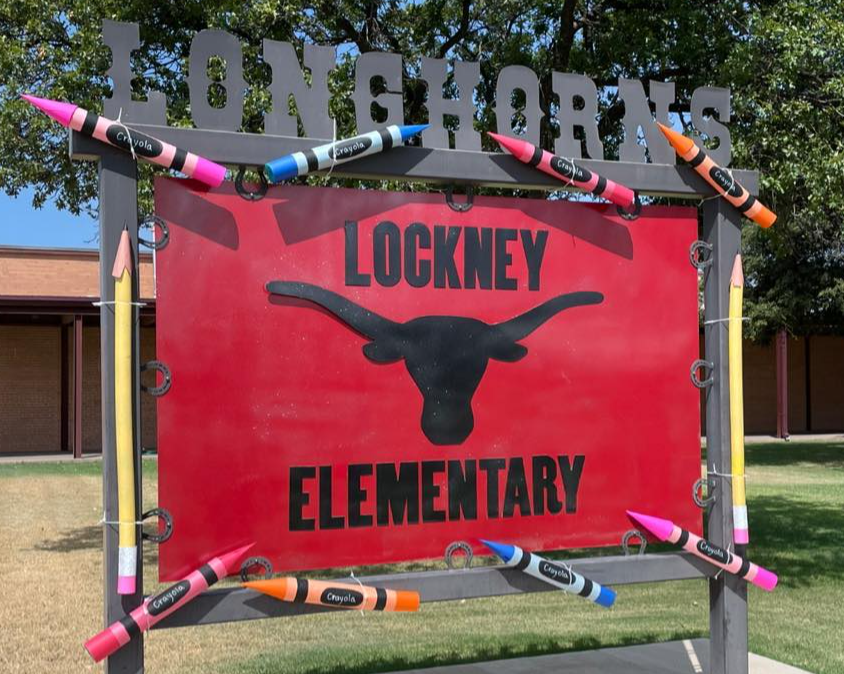 Lockney Elementary Sign