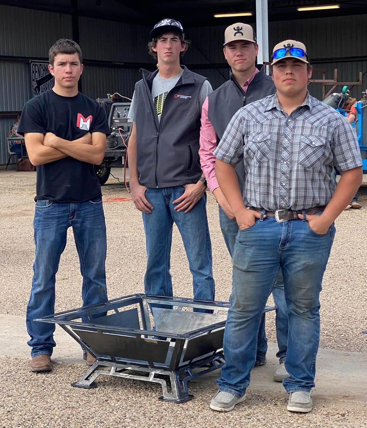 FFA welding competition team