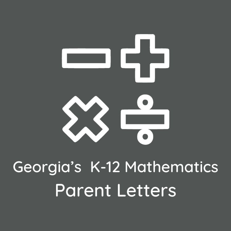 GA Mathematics Parent Letters