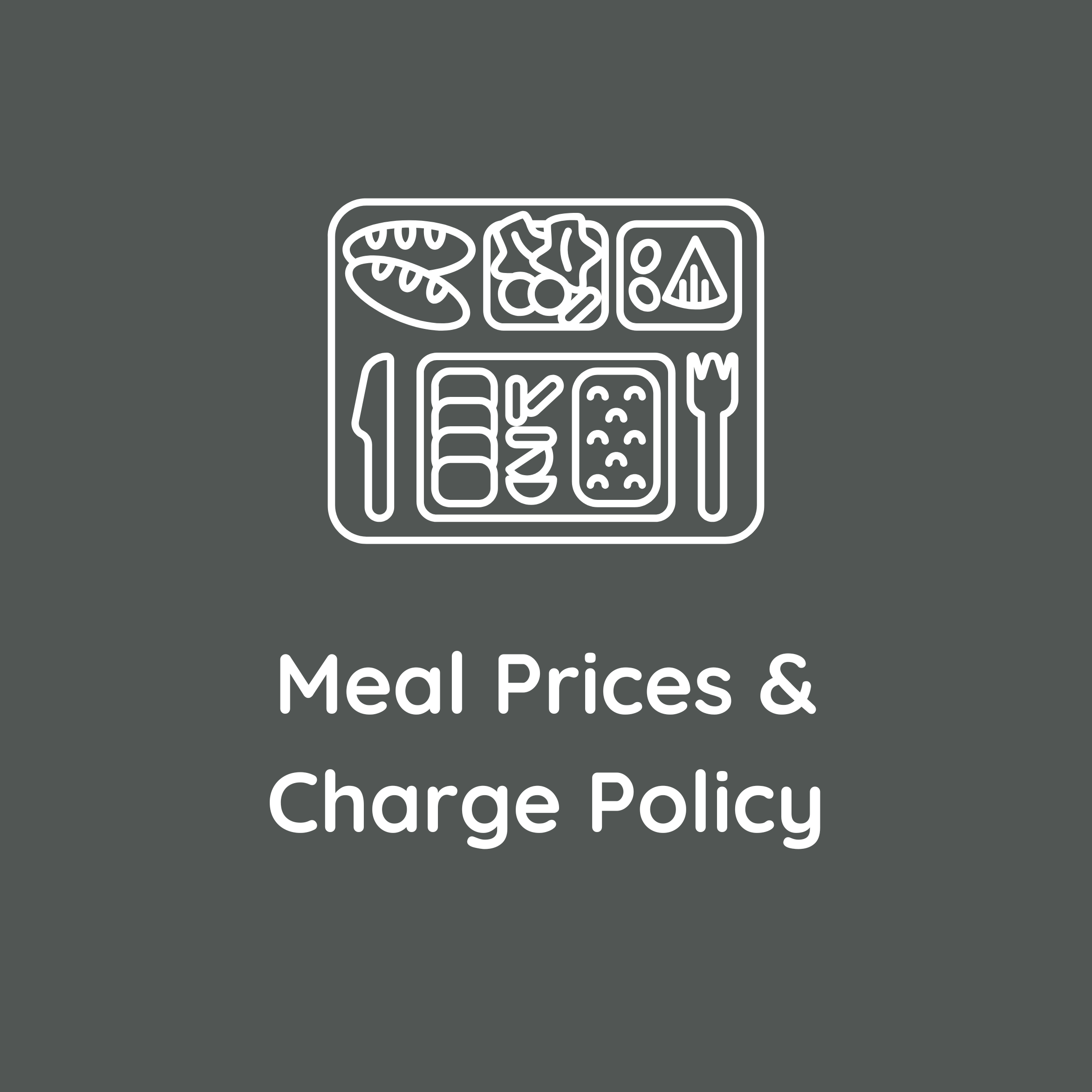 Meal Prices & Charge Policy