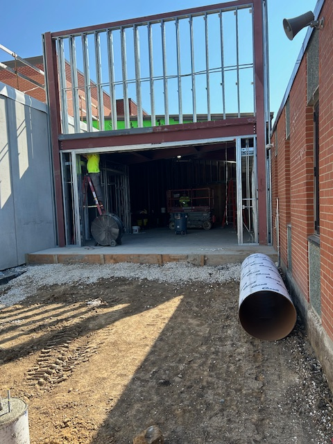 New Auditorium and Front Entrance