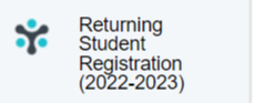 returning student registration