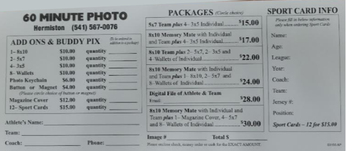 Photo info