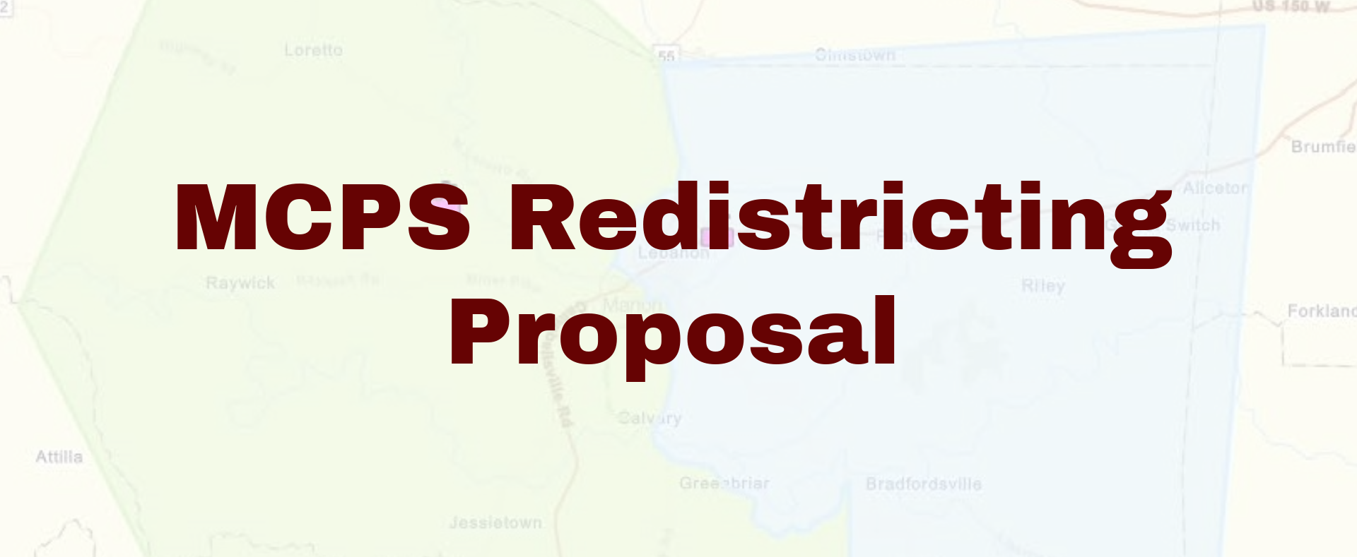 MCPS Redistricting Proposal