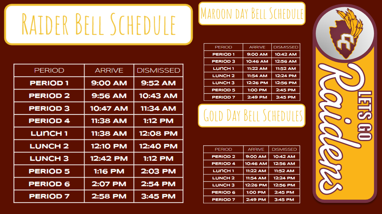 Bell Schedule