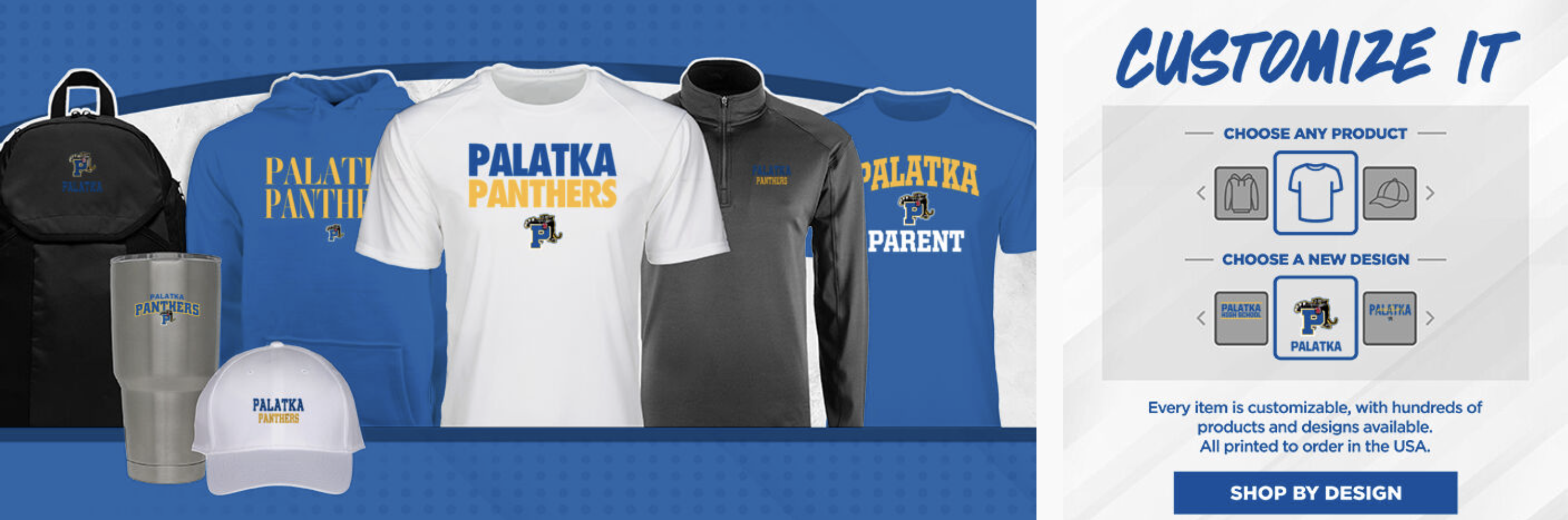 Click here to shop Palatka Panther fan gear (Link to BSN Sports)