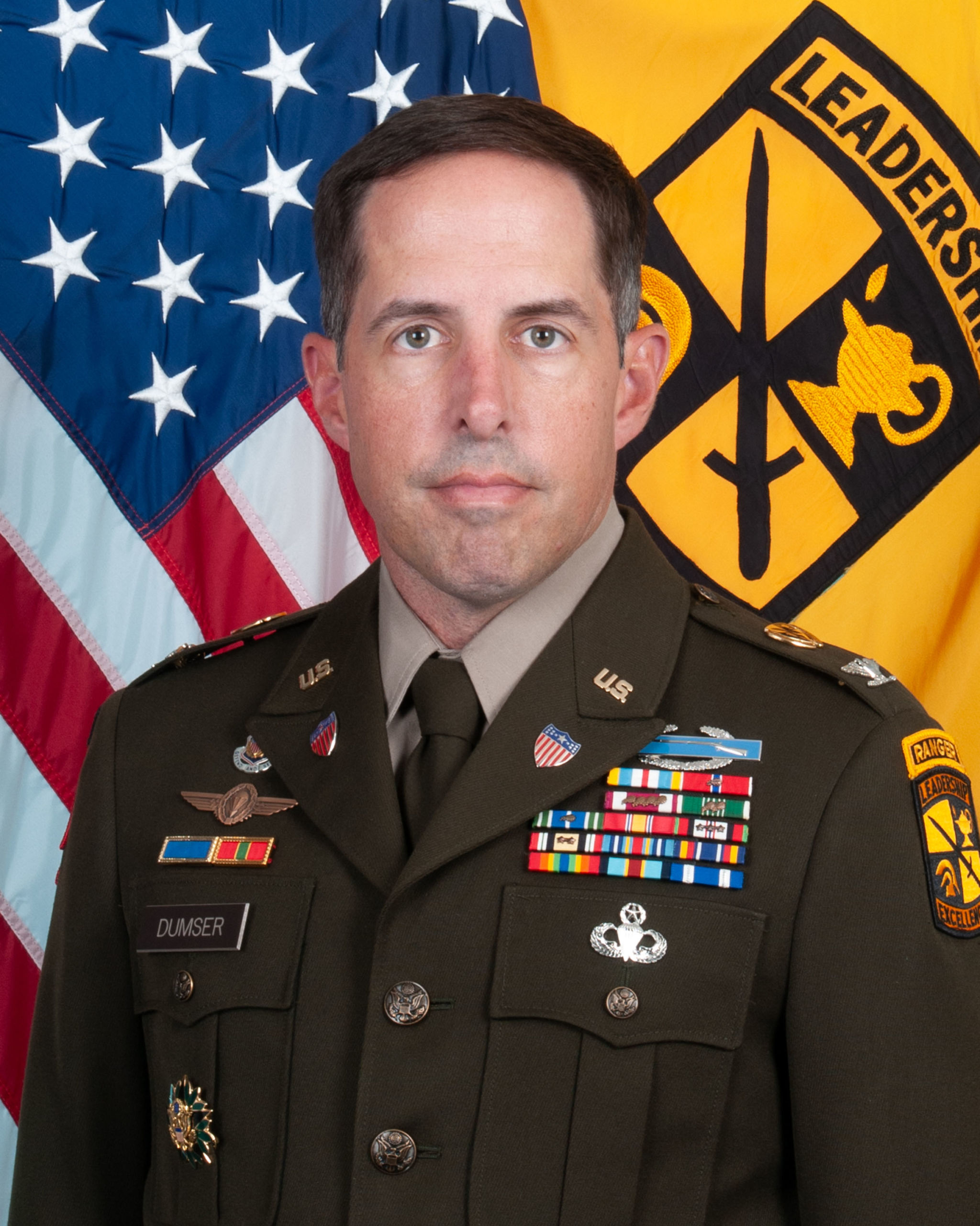 Colonel Jason Dumser United States Army Cadet Command