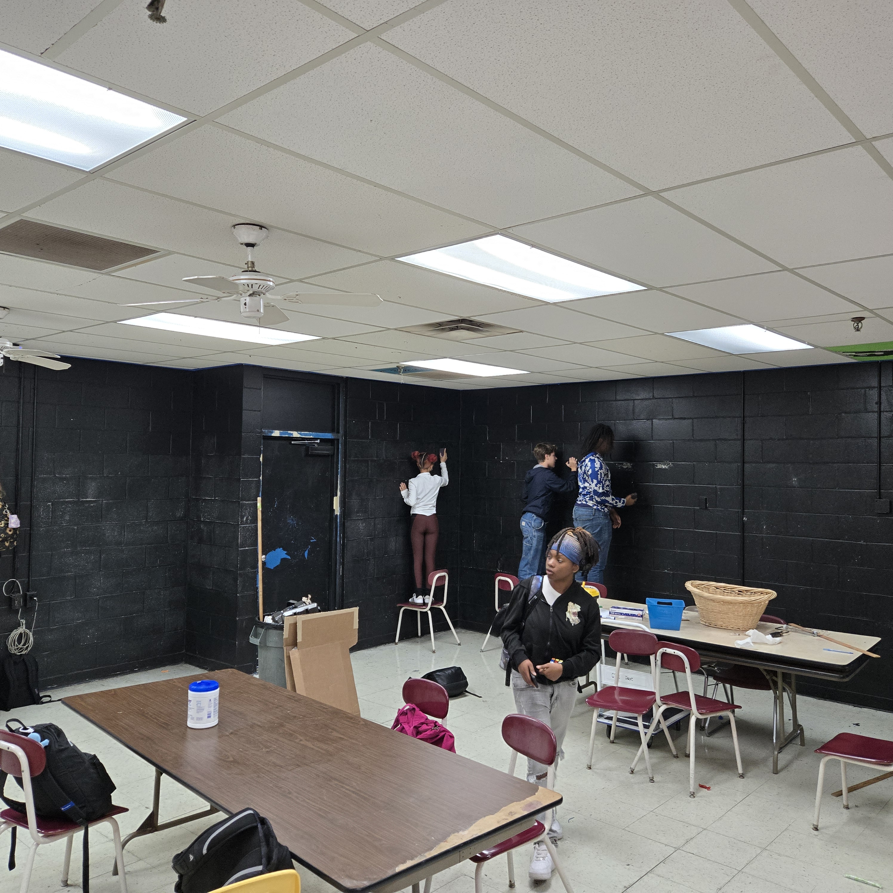 cadets painting