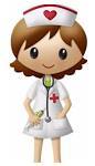 cartoon image of a nurse