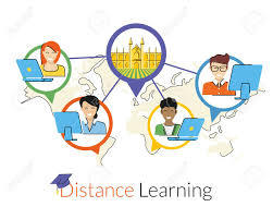 distance learning graphic