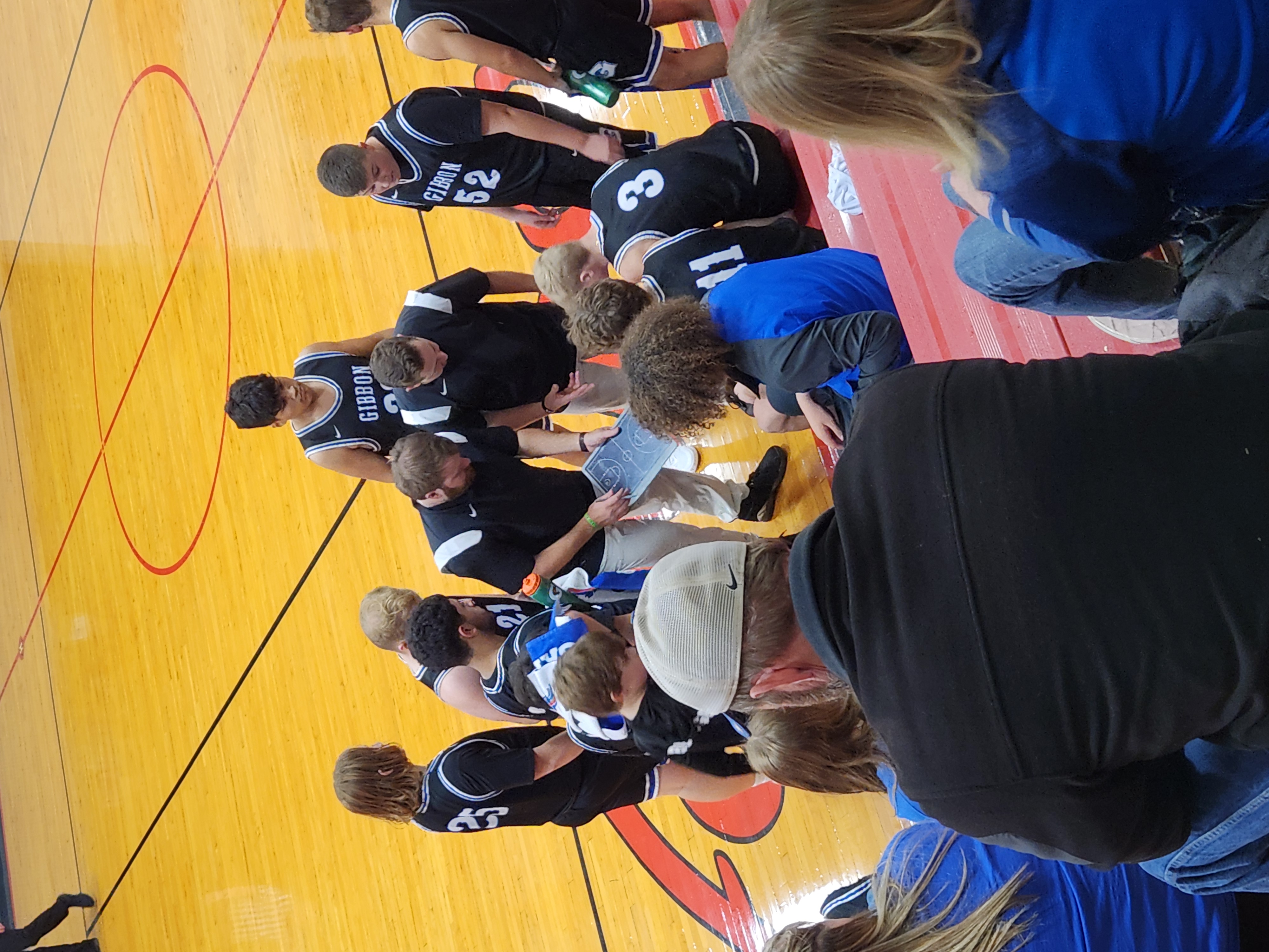 player huddle