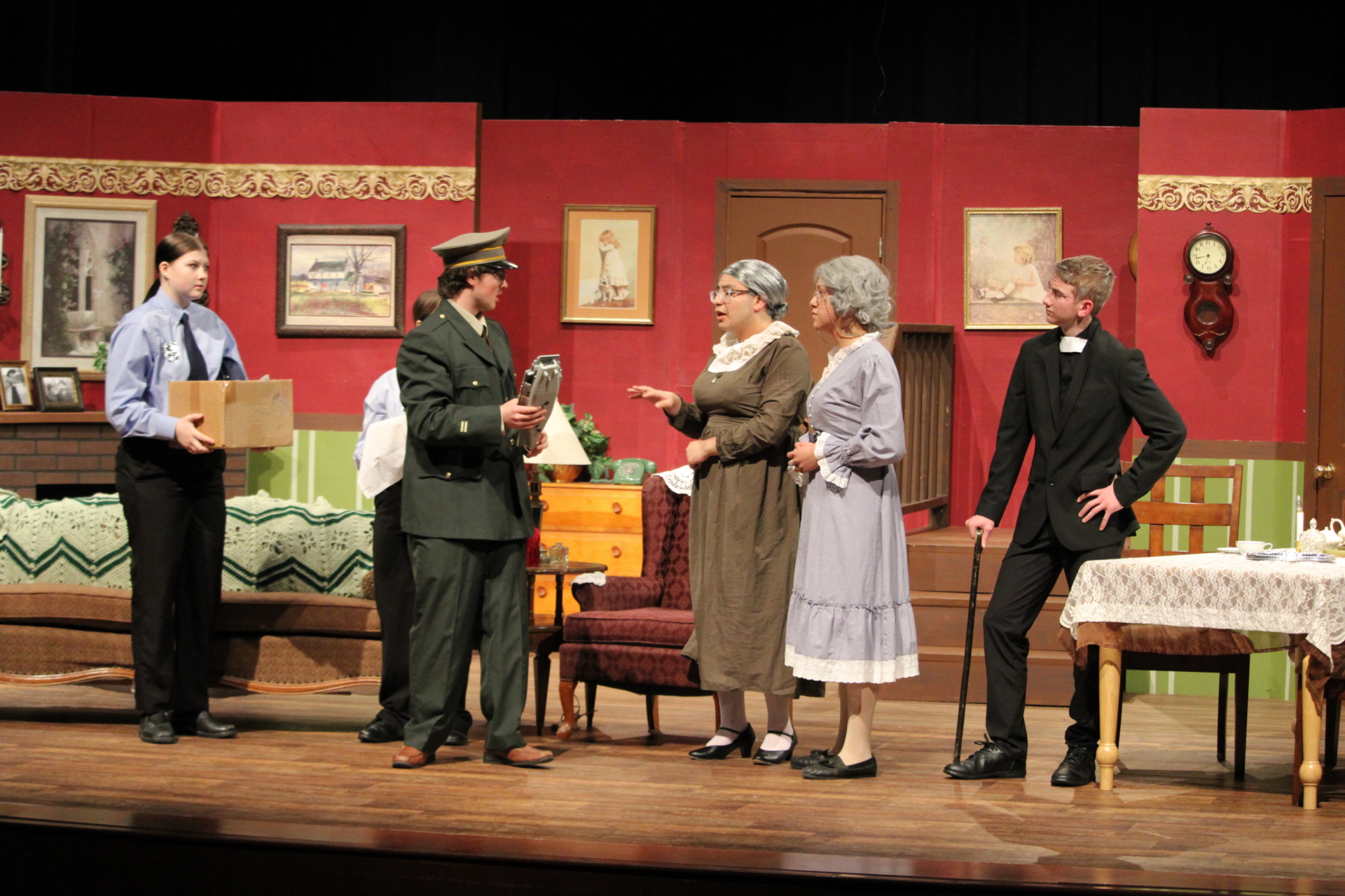 Arsenic and Old Lace March 2023  Production Photos