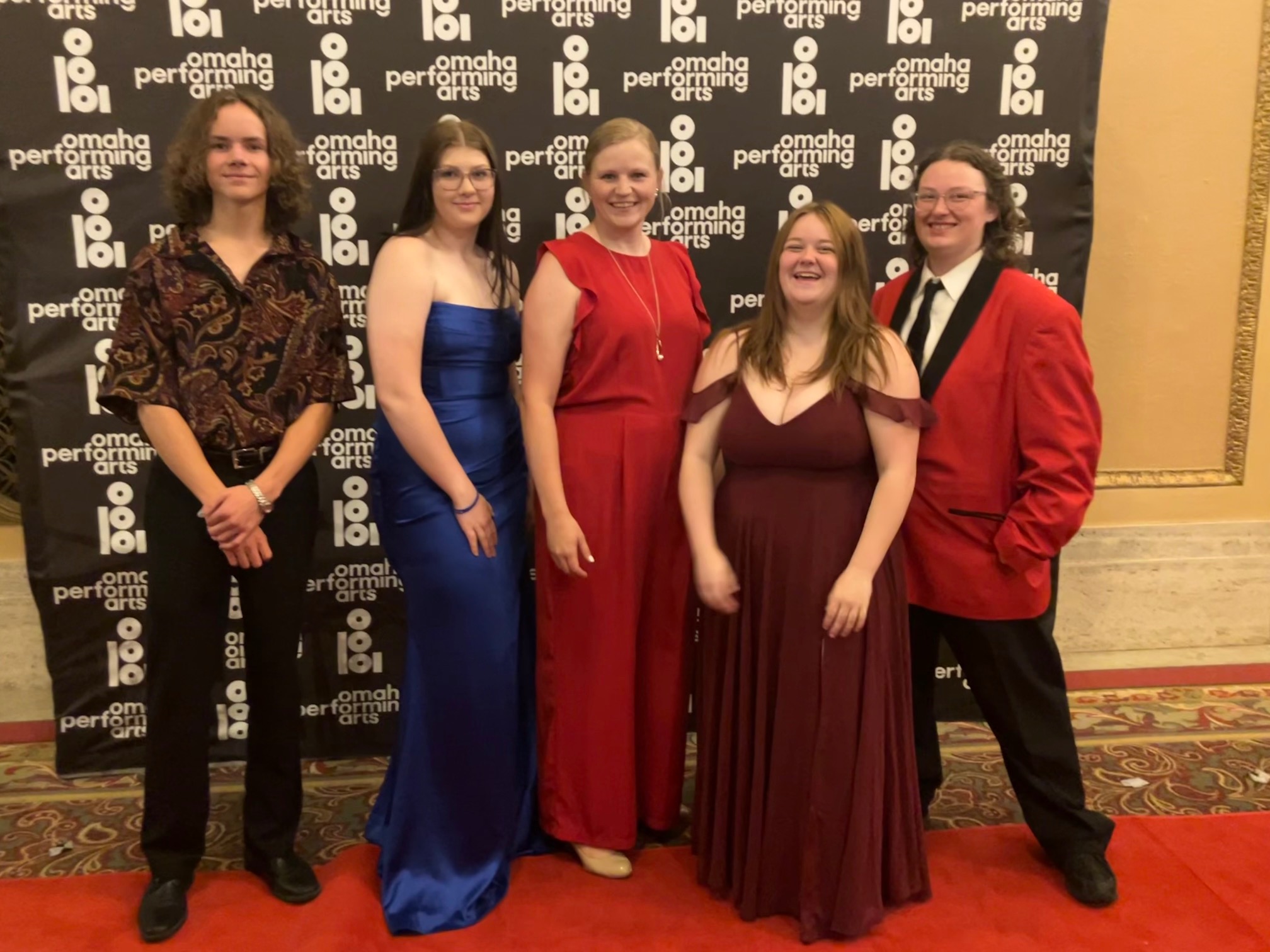 Gibbon Students at NHSTA awards 2024