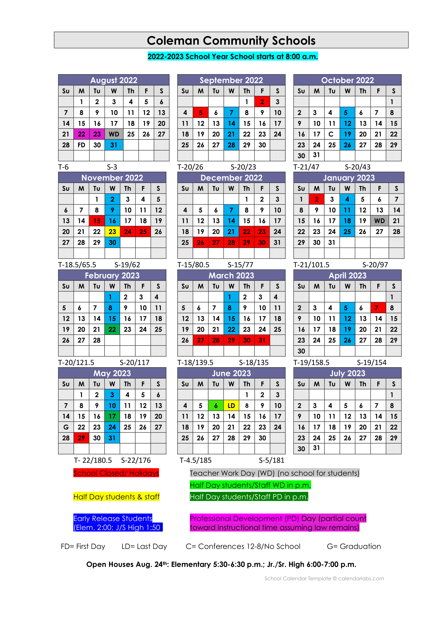 grid calendar 22-23 school yr