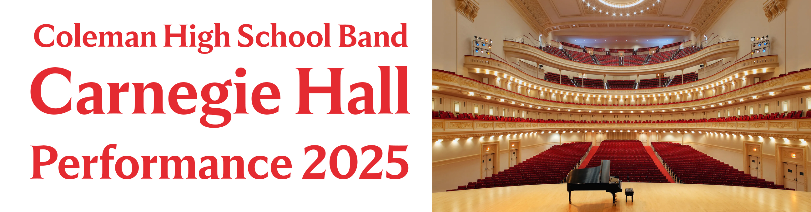 Carnegie Hall Performance 2025