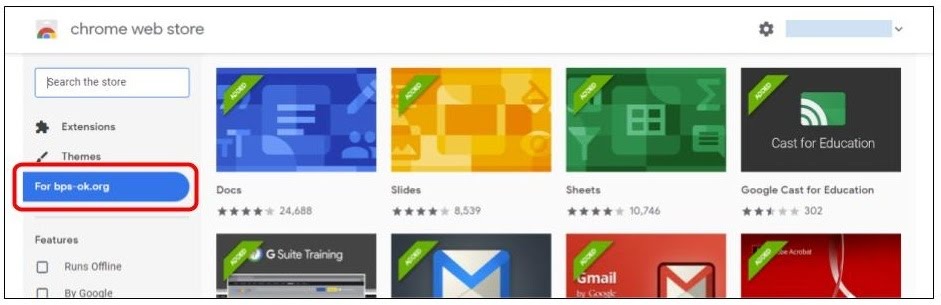 Chrome Web Store for bps-ok.org