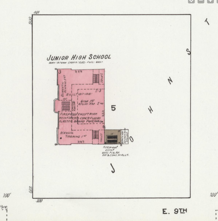 1920 Fire Insurance Map