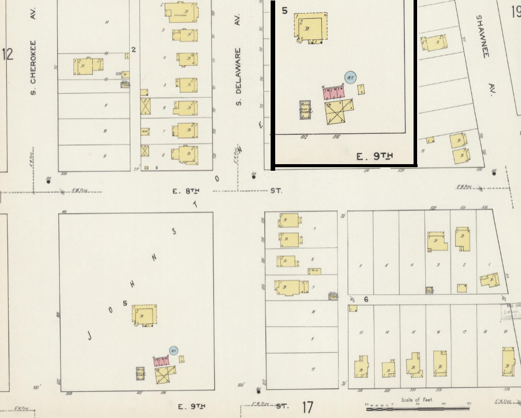 1915 Map