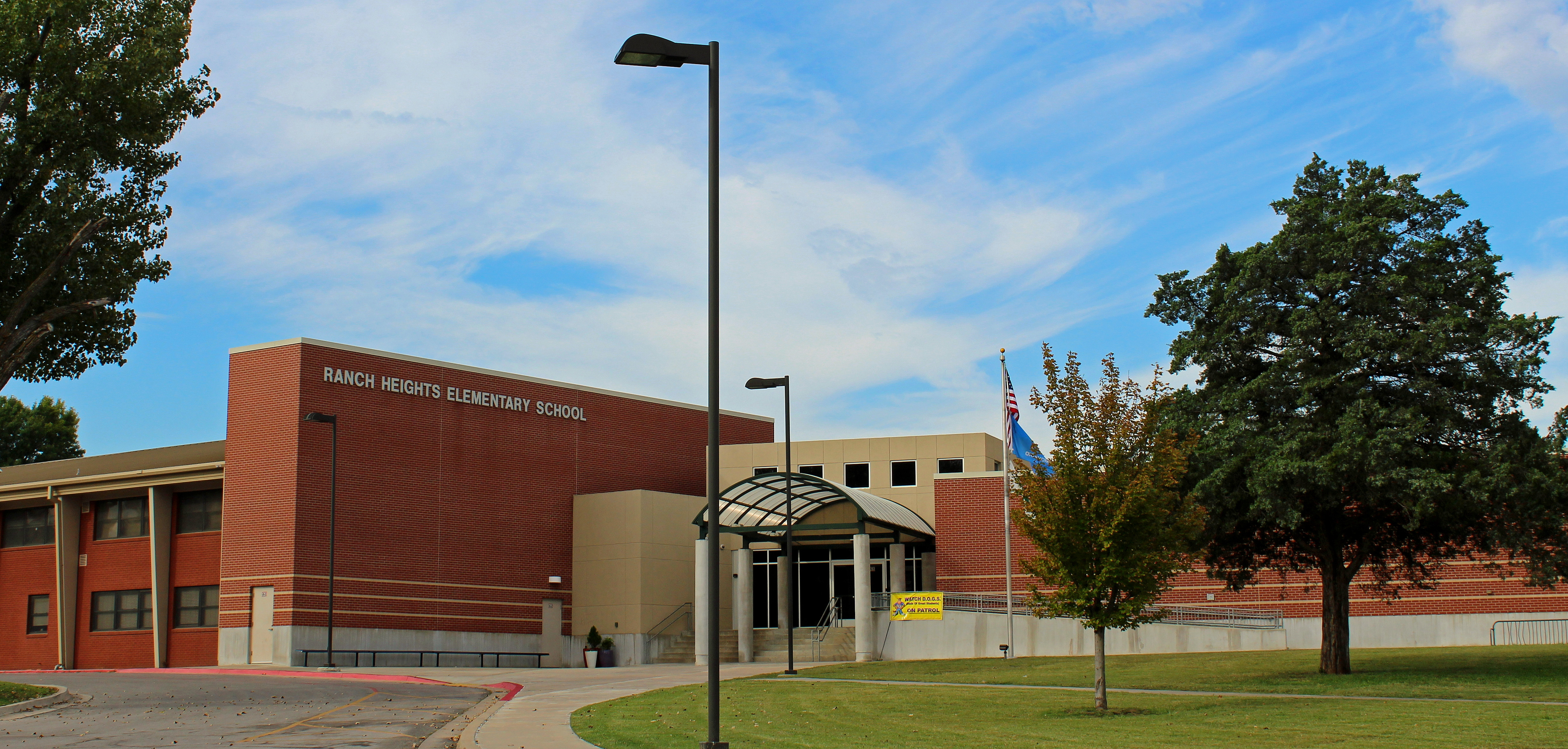 Main entrance from 2008-2010 renovation in 2017