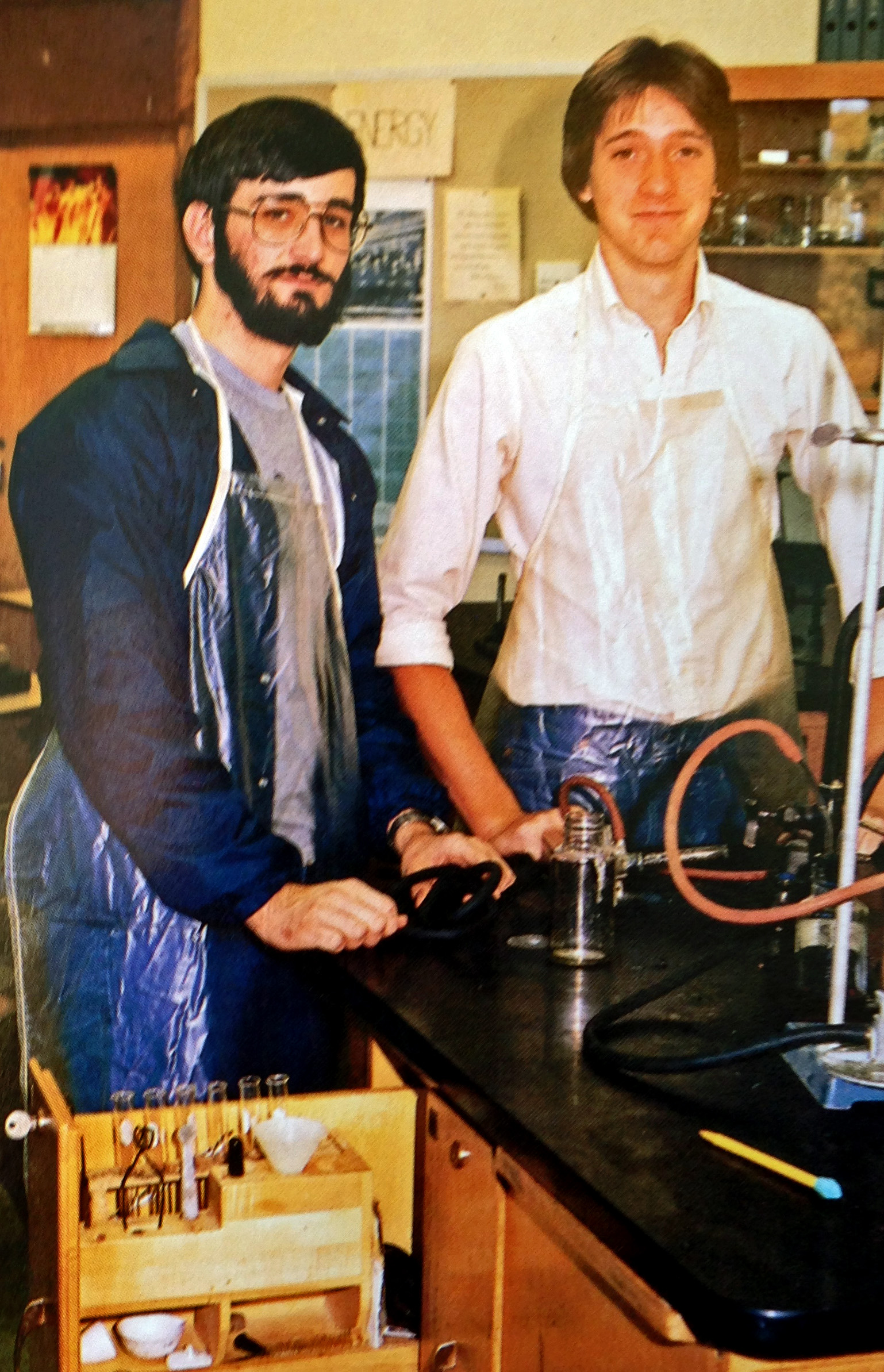 1980s chemistry class
