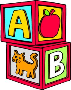 photo of alphabet blocks clipart