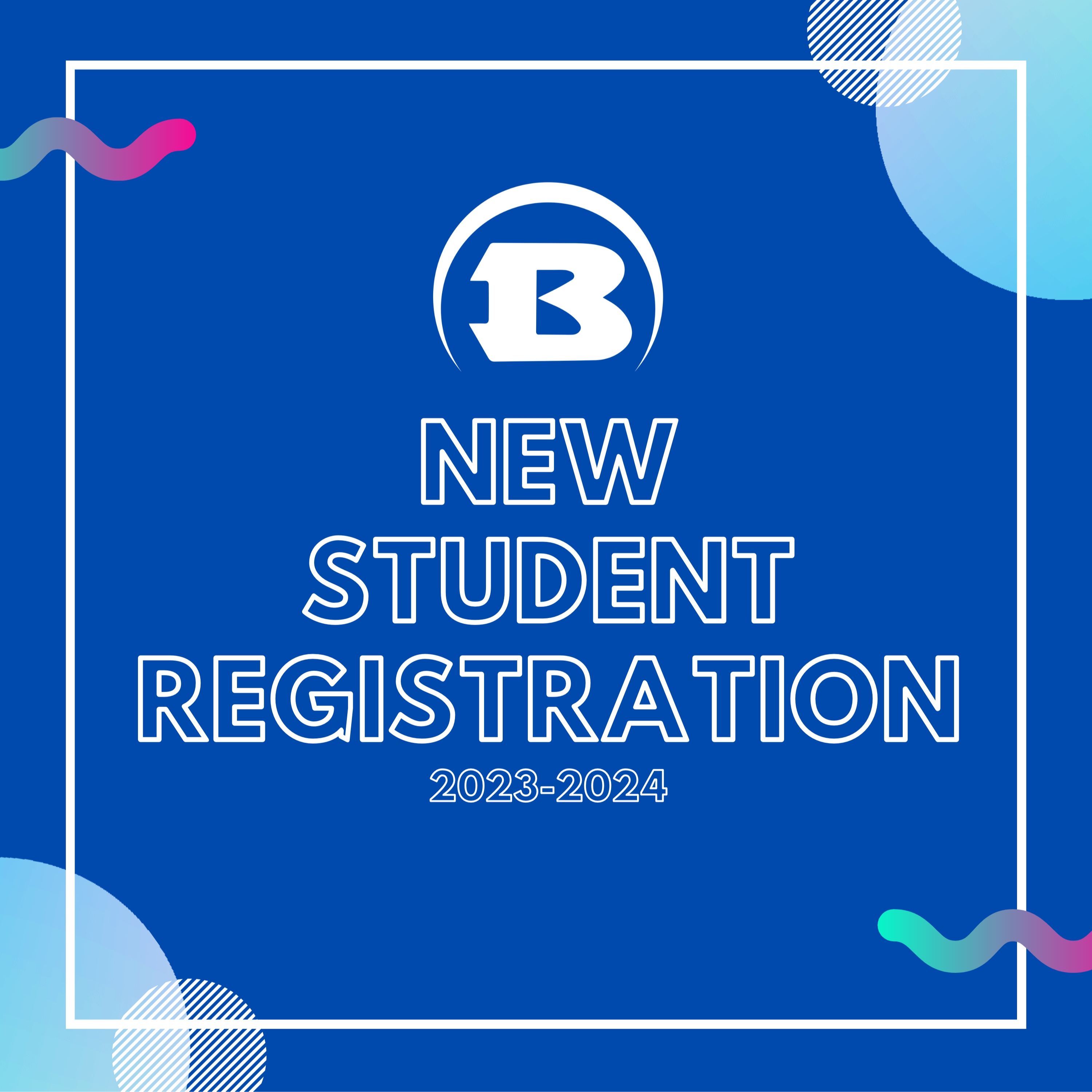 new student registration
