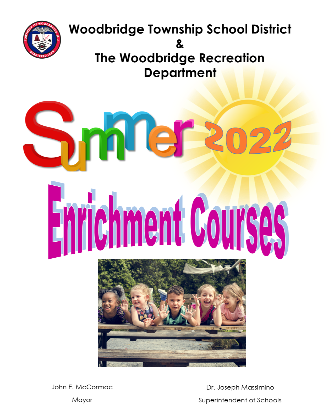 Summer Programs Woodbridge Township School District