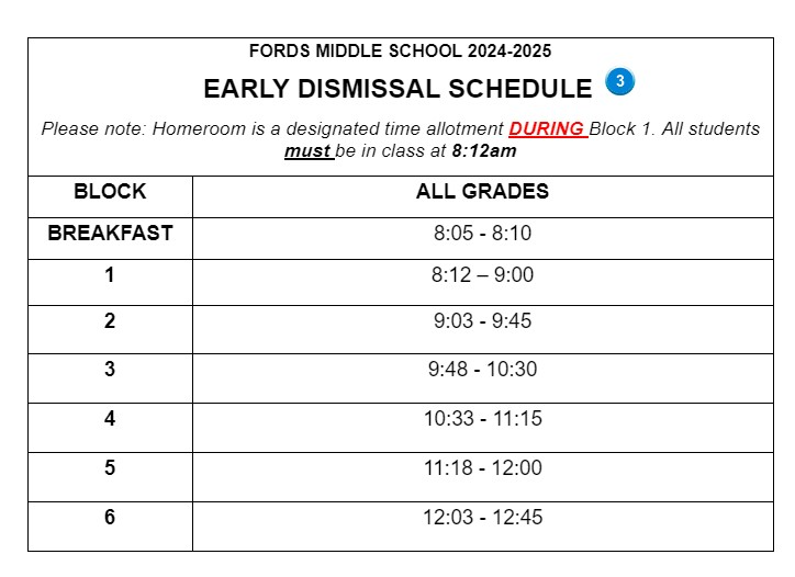 Early Dismissal