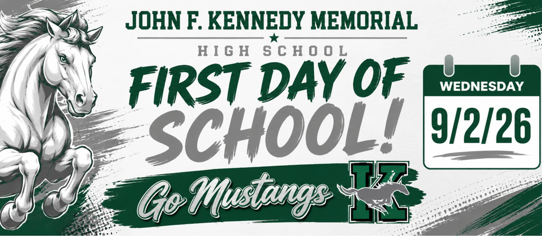 JFKMHS First Day of School 2026