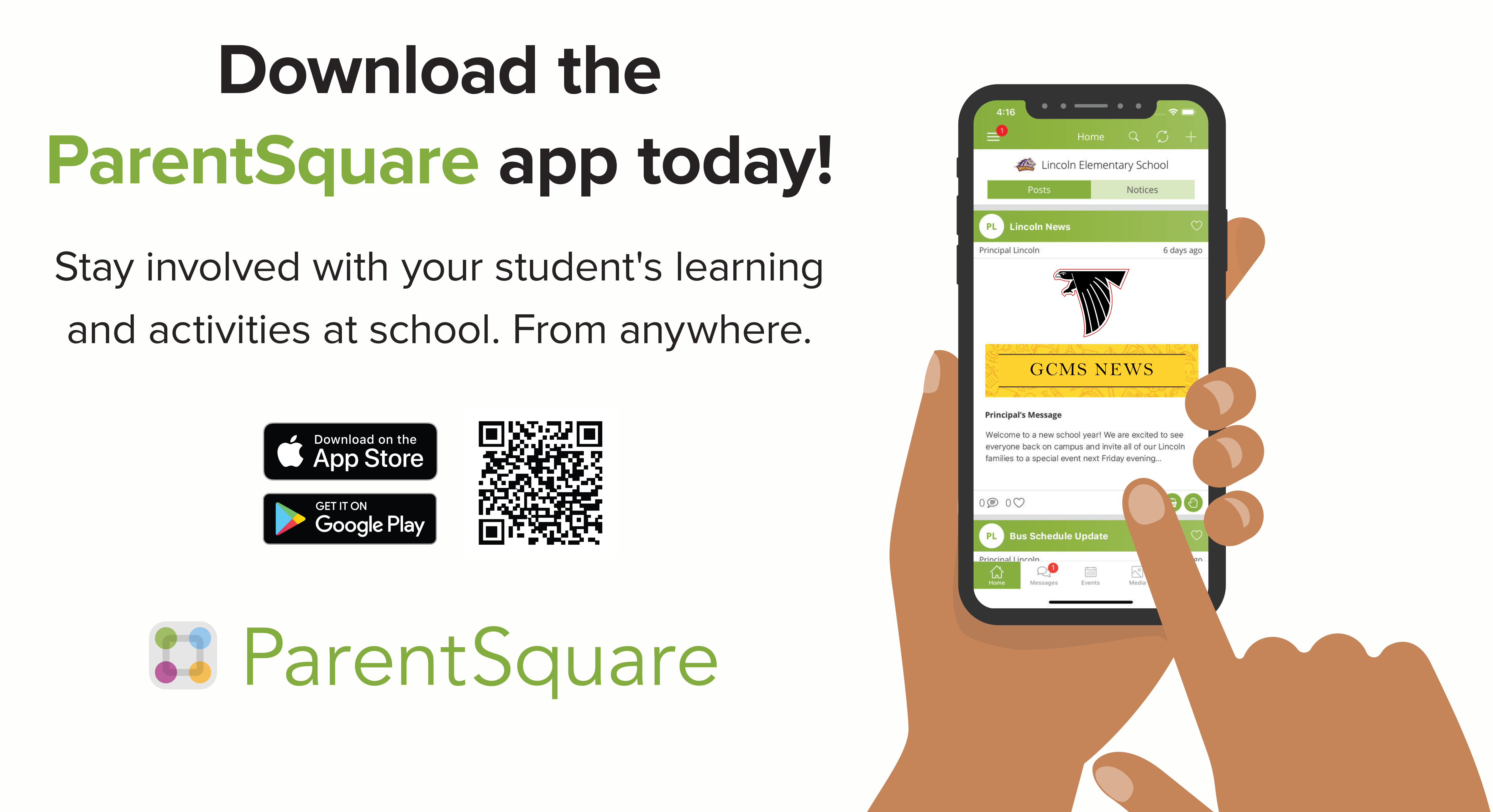 Download the ParentSquare App