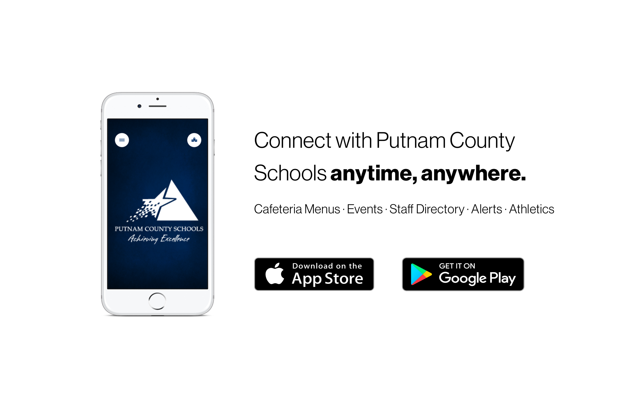 Download our new PCS Connect app from the Apple App Store or the Google Play store. View Story Here: https://www.putnamschools.com/article/288654?org=pcs