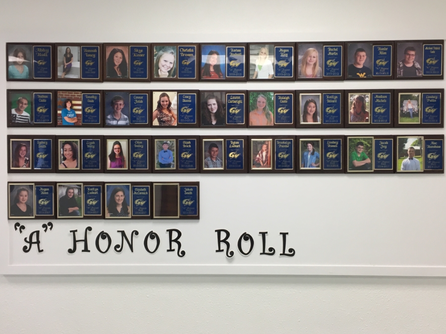 Photo of the WALL OF ACHIEVEMENT.