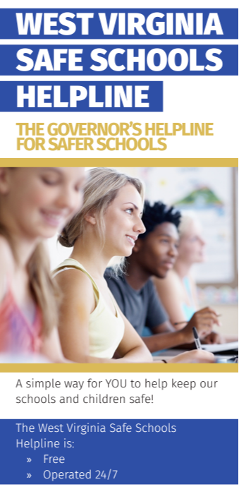 west virginia safe schools helpline logo