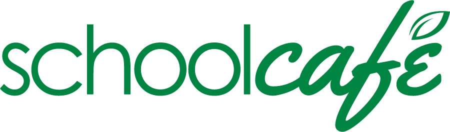 Text: "Schoolcafe" in green font color
